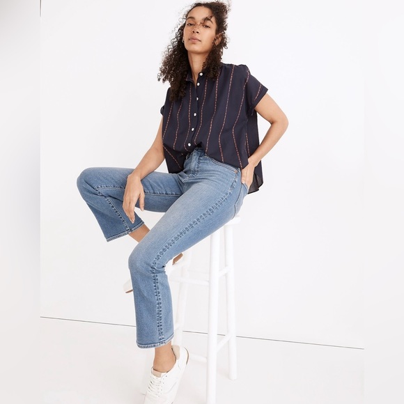 Cali Demi-Boot Jeans in Dorrance Wash: TENCEL™ Denim Edition - Picture 1 of 8